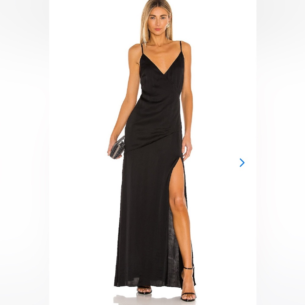 Lovers + Friends Westlake Black Maxi Dress